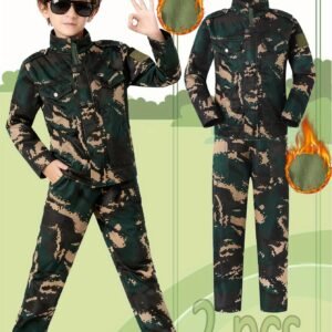 Winter Camouflage Suit: Warmth and Adventure for Your Kids!