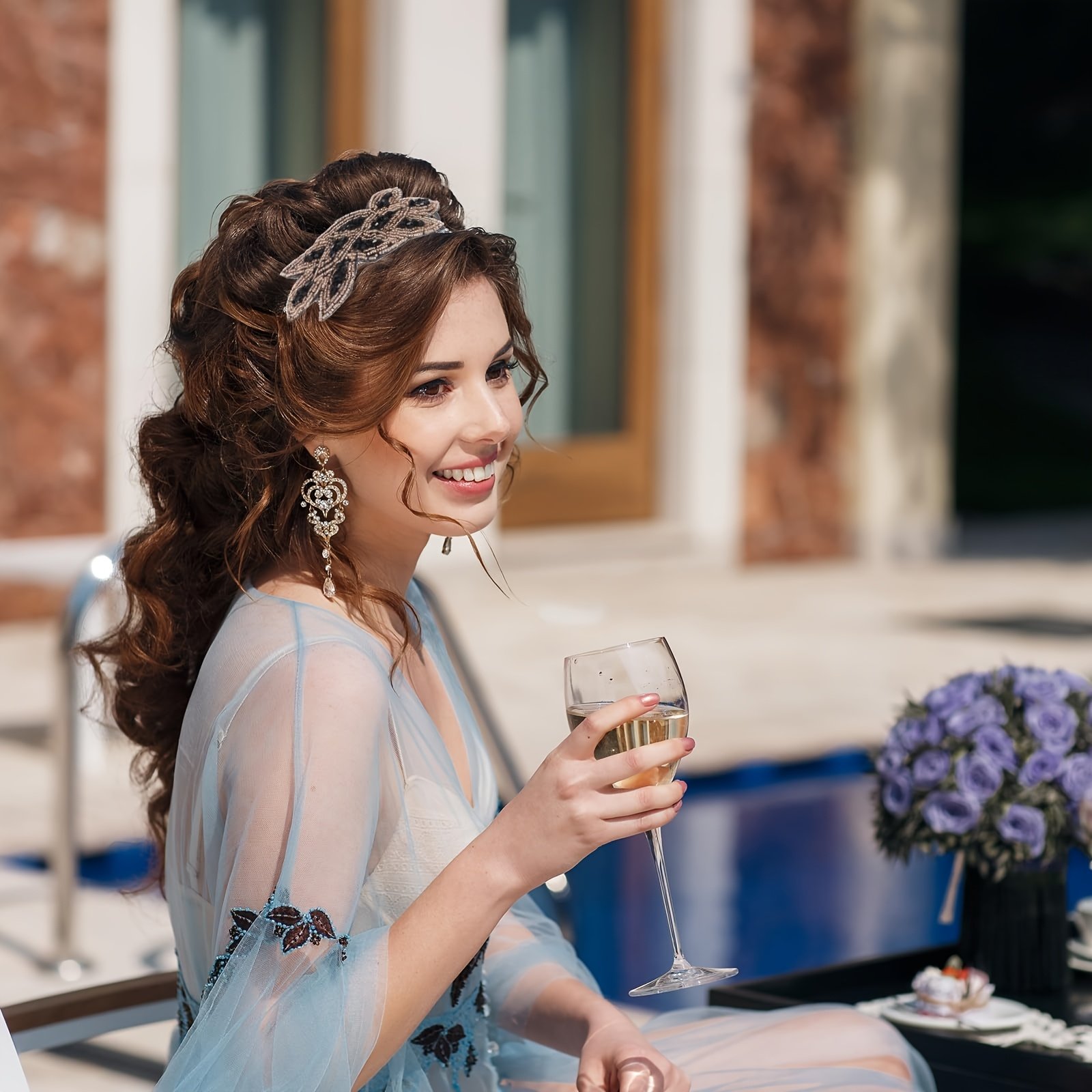 Dazzle with a 1920s Touch: Luxurious Flapper Headband - Image 12