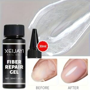 سر الأظافر الخارقة بين يديكِ: جل الألياف المقوي الشفاف!