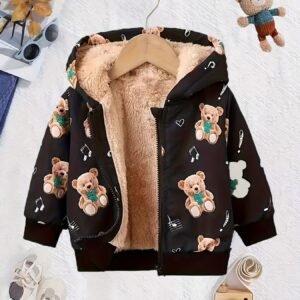 מעיל הדוב השמח: חום וסטייל לגיבורי החורף הקטנים!