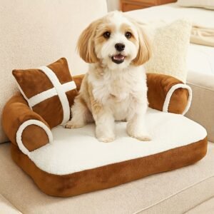 מיטת ספה יוקרתית לחיית המחמד שלך: נוחות ופינוק שאין כמותם!