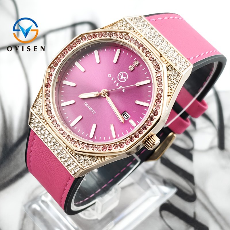 Pink Elegance Watch: A Touch of Enchantment for Every Moment - Image 2
