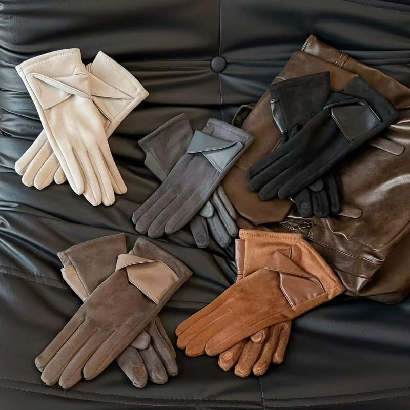 מגע של חמימות ואלגנטיות: כפפות חורף יוקרתיות לנשים – תמונה 10