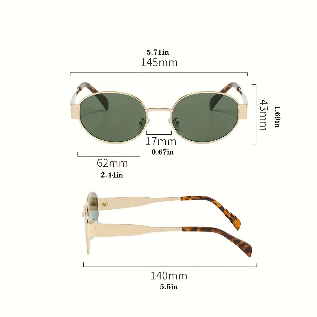 Golden Retro Sunglasses: The Touch of Elegance You're Looking For - Image 6