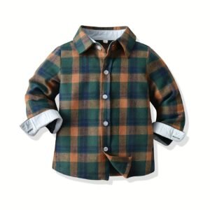 Boys' Plaid Shirt: Style and Comfort for Every Adventure!