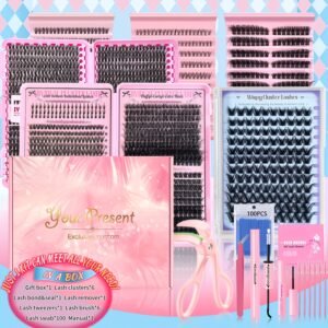 أتقني جمال عينيكِ: مجموعة الرموش العنقودية المتكاملة لإطلالة لا تُنسى!