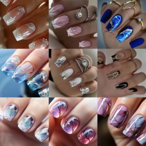 Your Trendy Nails: Instant Glamour, Countless Styles!