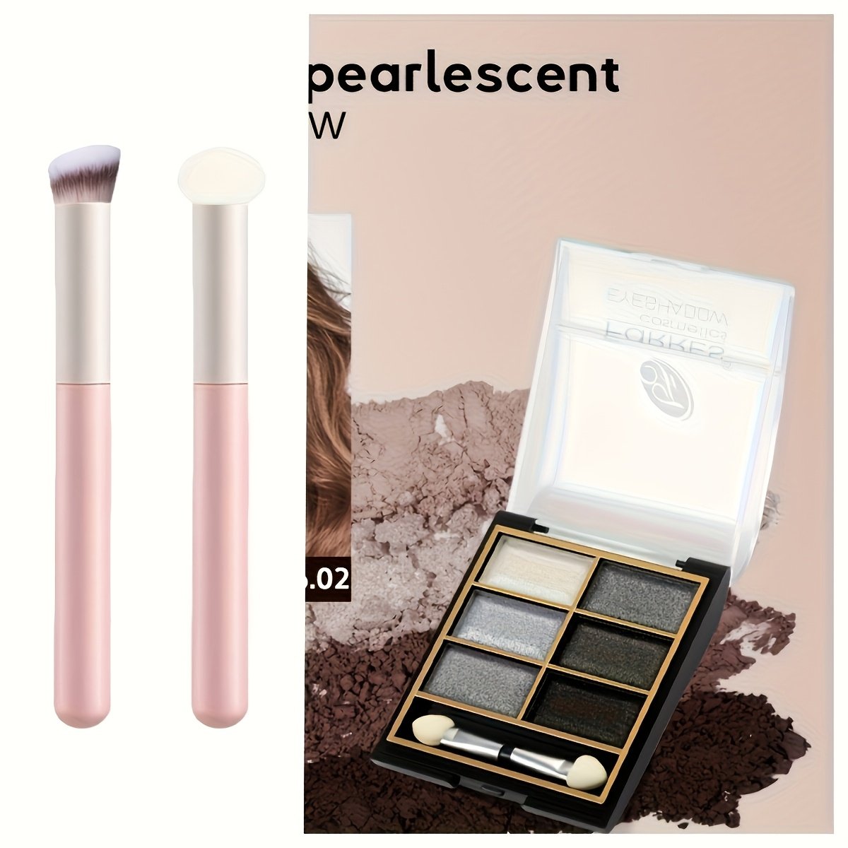 إطلالة الأحلام بلمسة واحدة: باليت ظلال العيون المتكاملة مع فرش المكياج - الصورة 3