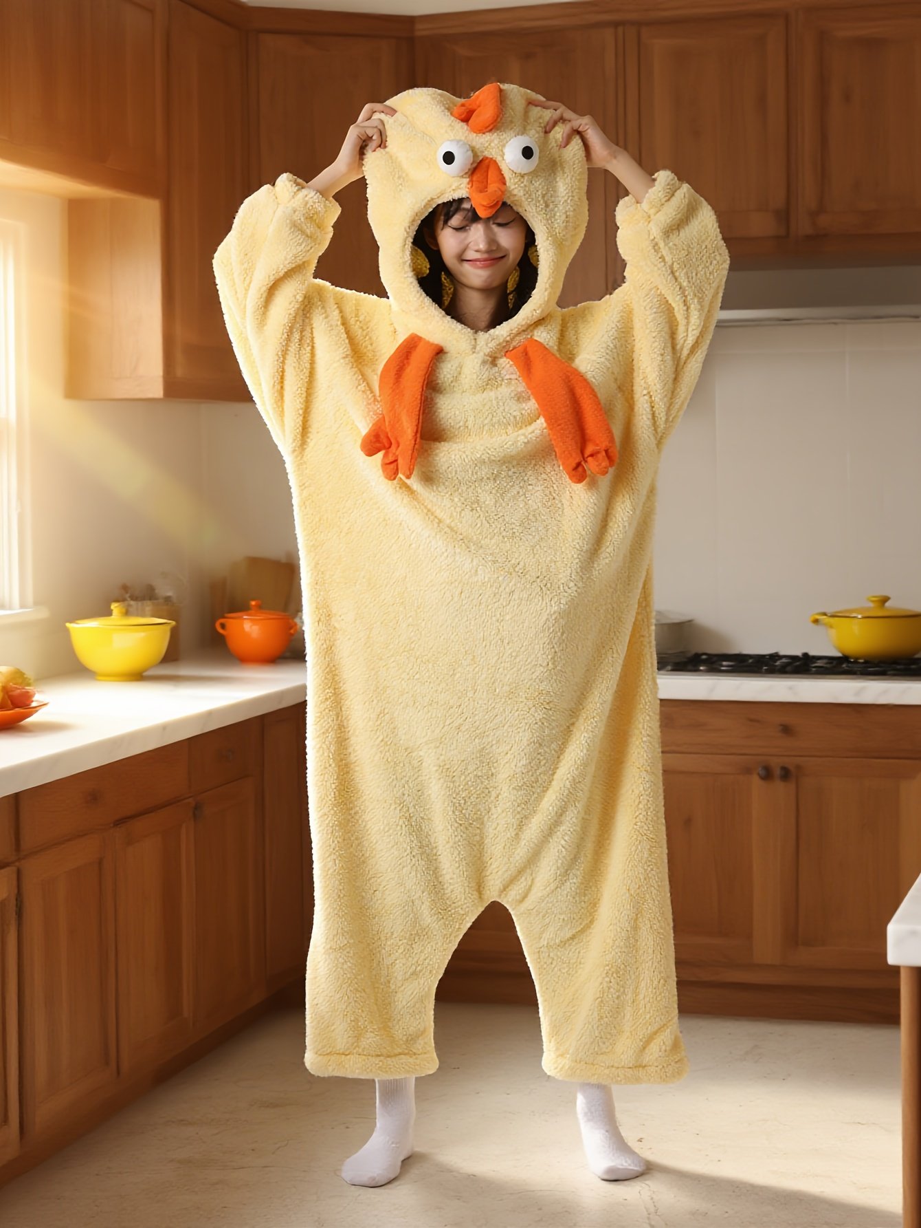 חום החורף המושלם: אוברול נוח בעיצוב מצויר עליז!