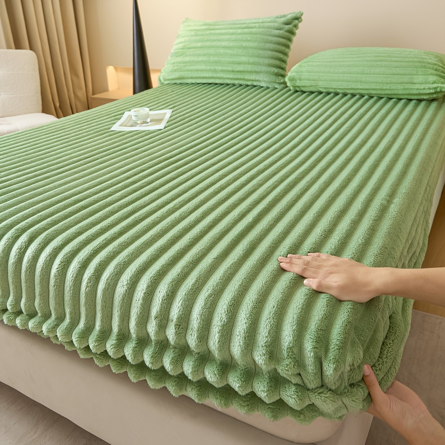 دفء الأحلام: شرشف السرير الحراري المبطن فائق النعومة! - الصورة 11