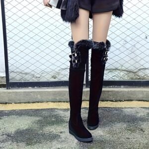 Luxurious Warmth, Captivating Elegance: Premium Winter Knee Boots