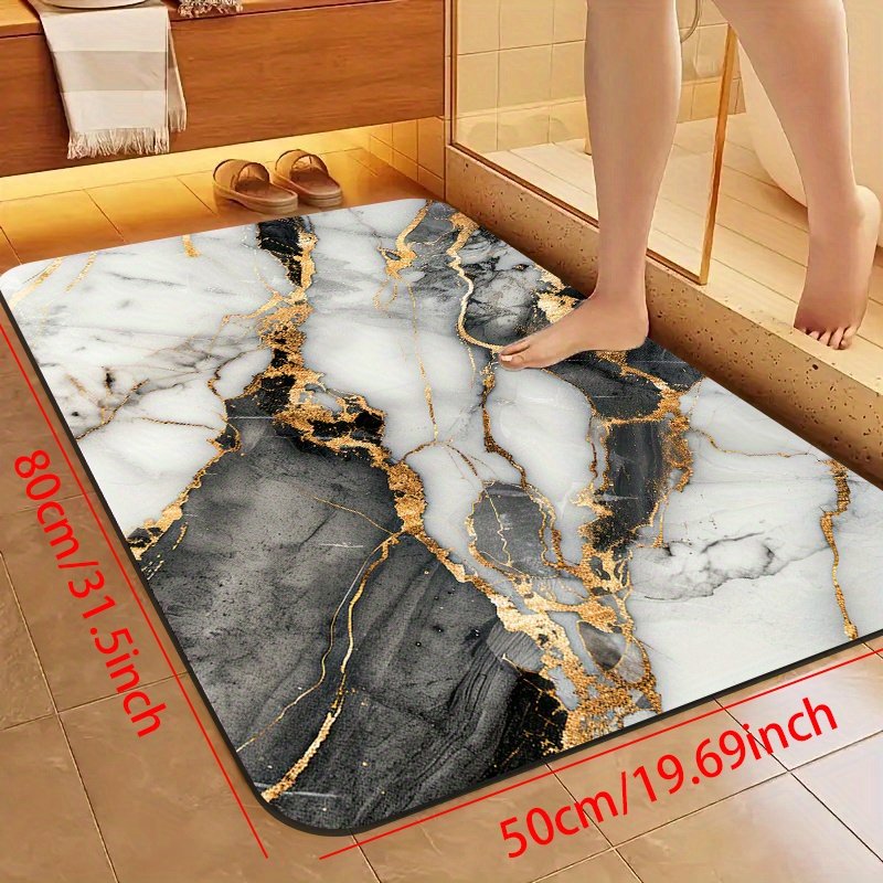 Marble Elegance Mat: Luxury Under Your Feet, Transforms Every Corner! - Image 7