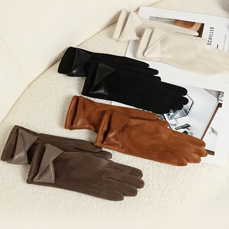 מגע של חמימות ואלגנטיות: כפפות חורף יוקרתיות לנשים – תמונה 5
