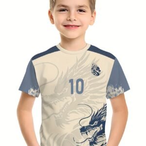 3D Summer Fashion: Unique Kids' T-Shirt Designs!