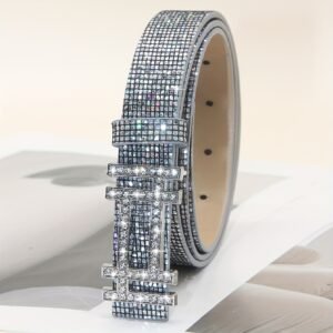 تألقي بكل إطلالة: حزام الترتر الفاخر