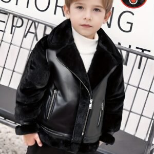 Boys' Modern Winter Jacket: Style, Warmth, and Adventure!