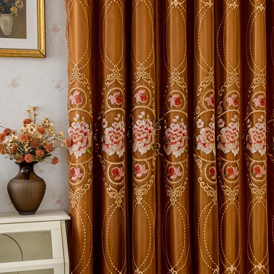 Unrivaled European Elegance: Embroidered Blackout Curtains to Transform Your Home - Image 13