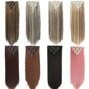 הבריקי ביופי מהפנט: תוספות שיער ישרות ועמידות בחום!