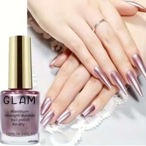 Dazzle with a Touch of Luxury: CLAM Rose Gold Nail Polish