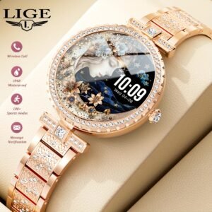 LIGE Smartwatch: Radiate Beauty, Embrace Intelligence!