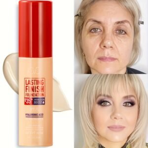 Flawless Look: Full Coverage Foundation & Concealer with a Long-Lasting Matte Finish