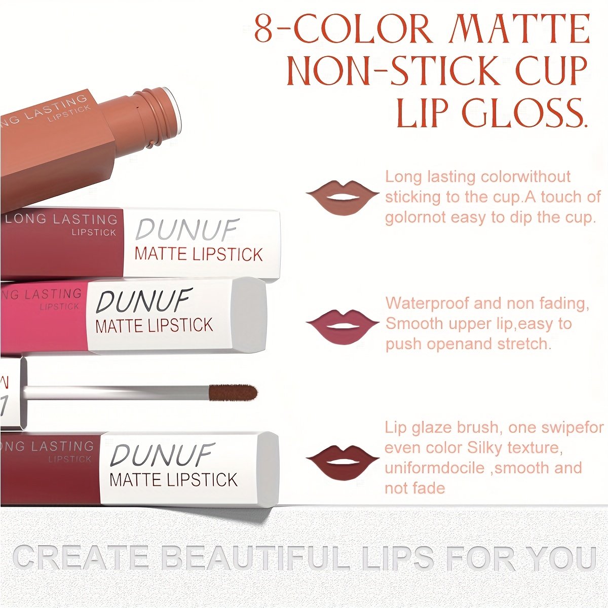 מראה מאט עמיד לאורך זמן: 8 שפתונים נוזליים יוקרתיים! – תמונה 6