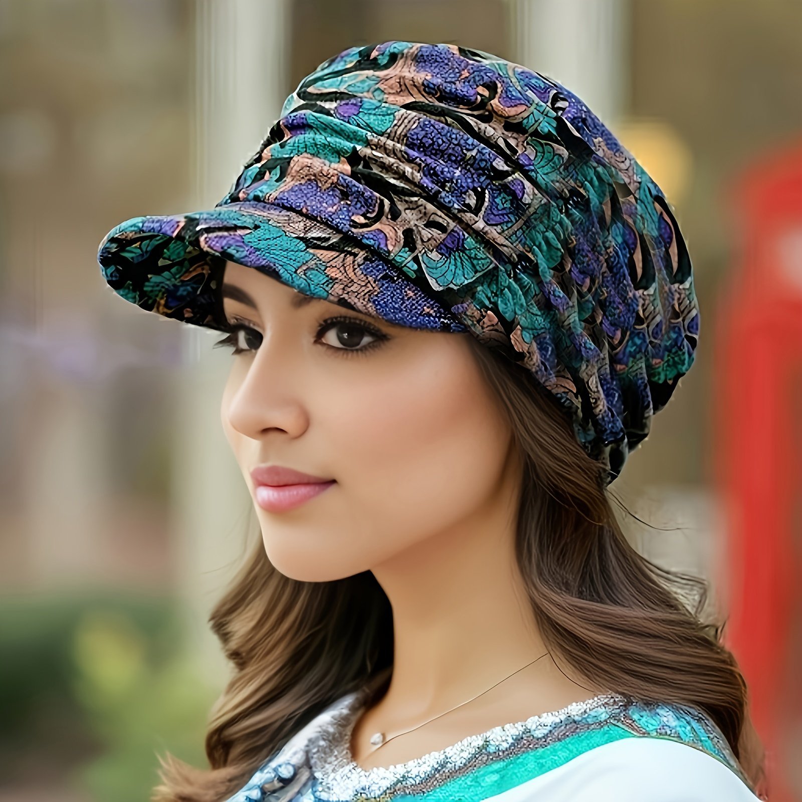 כובע הפרחים המקסים: חמימות ואלגנטיות שאין כמותן. – תמונה 7