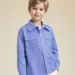 חולצת בנים משובצת: אלגנטיות אביבית וקיצית בקלילות שאין שני לה!