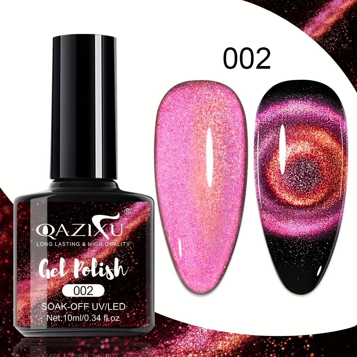 עיני חתול קוסמיות: קסם ציפורניים מגנטי יוקרתי – תמונה 6