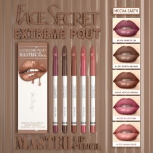 סט עפרונות תיחום לשפתיים: מגע של אלגנטיות קטיפתית מתמשכת