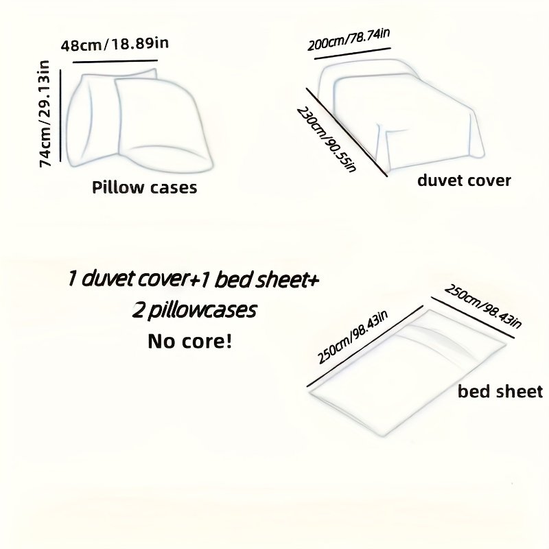 دفء مخملي فاخر: طقم مفروشات السرير المزدوج 4 قطع لتجربة نوم لا تُنسى - الصورة 3