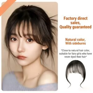 إطلالة ساحرة في لحظات: وصلات الغرة المستقيمة لجمال فوري!