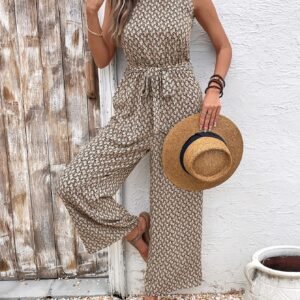 אוברול הדפסים גאומטריים: אלגנטיות לקיץ ולאביב בטאץ' אופנתי!