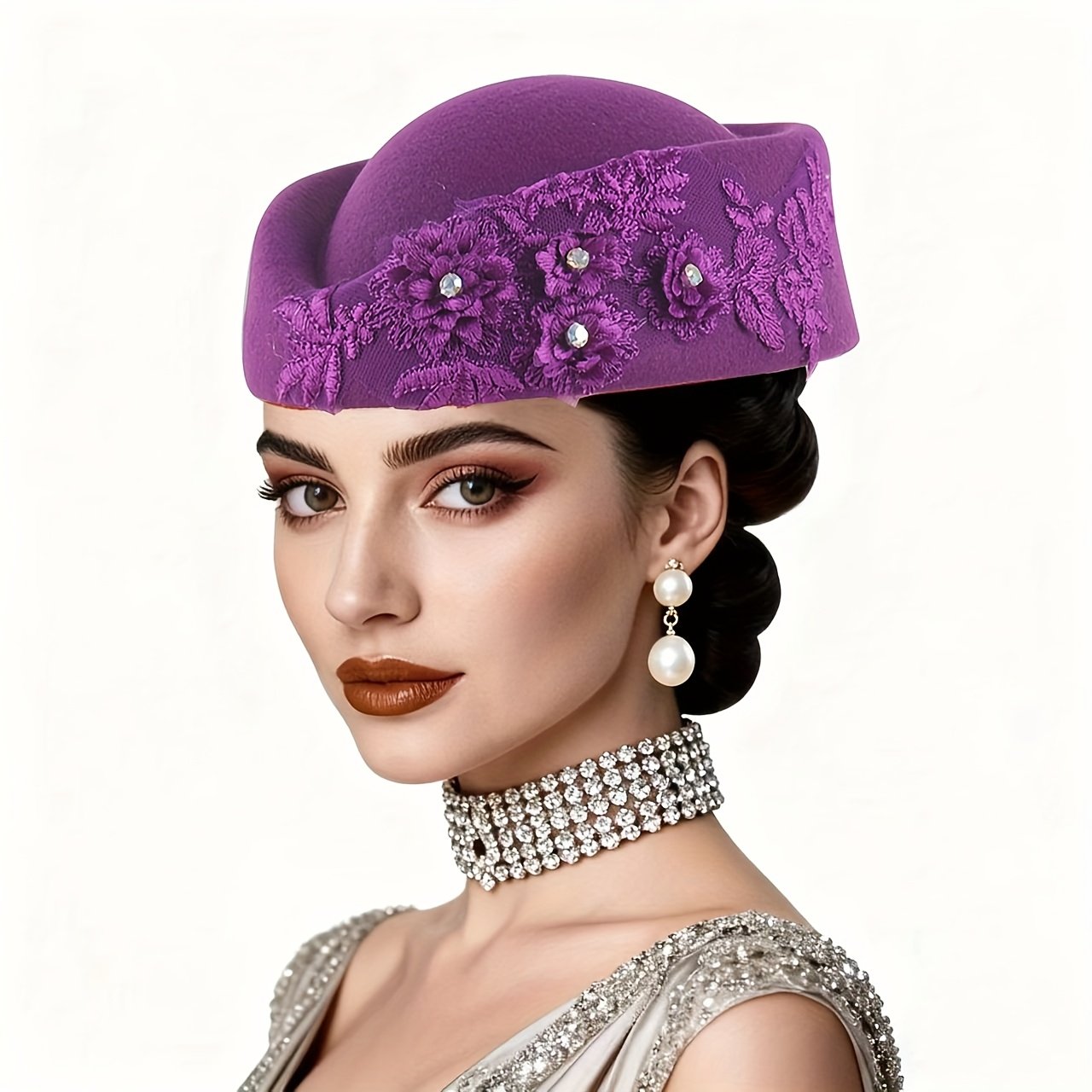 ברט אלגנטיות מלכותית: קסם היהלומים והפרחים למראה בלתי נשכח! – תמונה 2