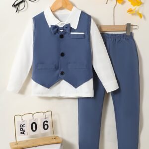 طقم الجنتلمان الصغير: أناقة متكاملة لكل المناسبات!