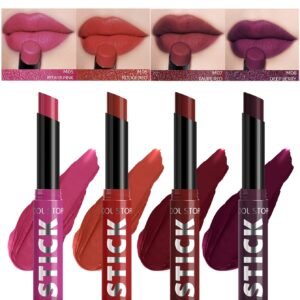 Captivating Lipstick Collection: 4 Shades for Irresistible Beauty!