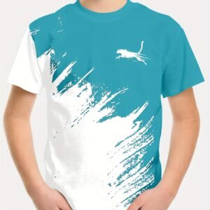 3D Tiger Summer T-shirt: Dynamic Style for Your Little Heroes!