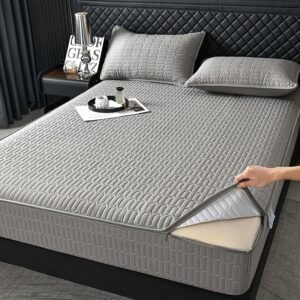 راحة سريرك بين يديك: غطاء مرتبة فاخر، حماية شاملة، وأناقة لا تضاهى!