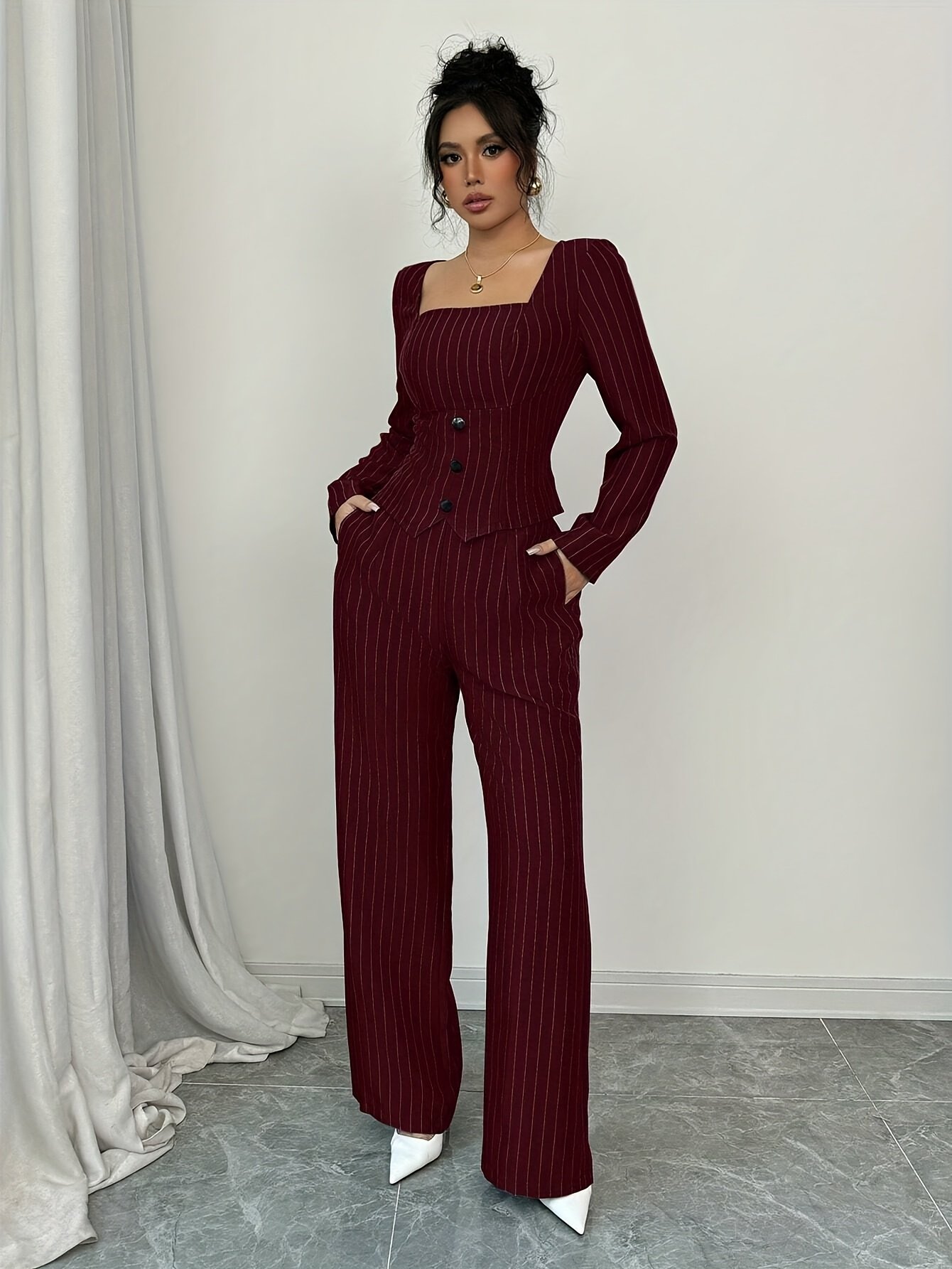 Fall/Winter Elegance: A Two-Piece Set Blending Comfort and Style! - Image 6