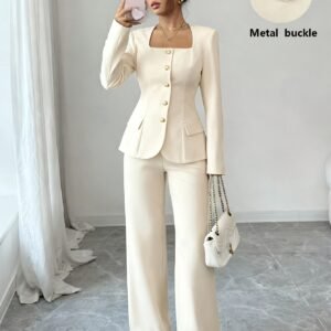 Your Dual Elegance: The Modern Women's Suit Set for All Occasions