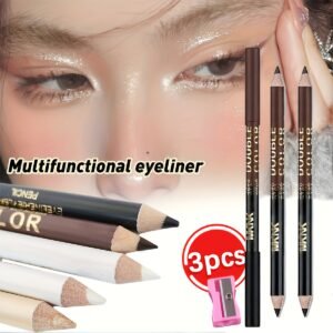 Captivating Eyes Without Limits: Smudge-Proof & Waterproof Dual Eyeliner Pencil Set