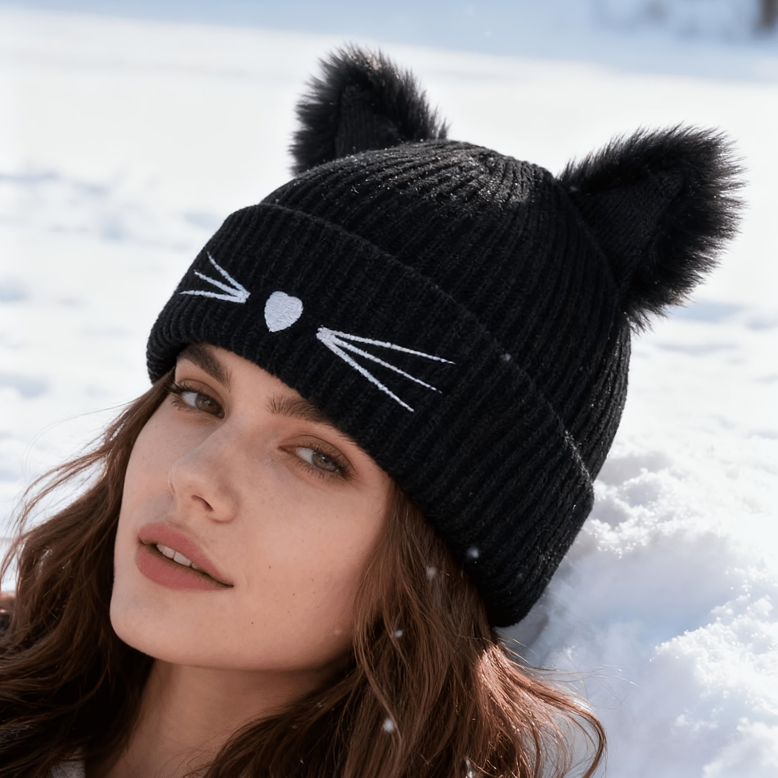 Cat Ear Hat: Warmth, Style, and a Playful Touch! - Image 4