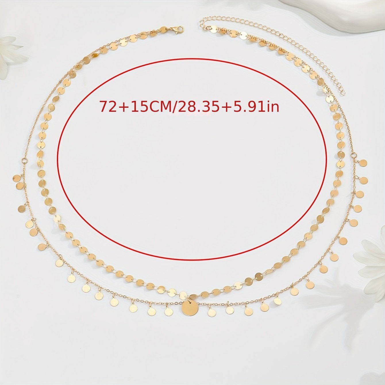 זוהרי בנגיעה בוהמית ייחודית: שרשרת המותן הזהובה הנועזת! – תמונה 4