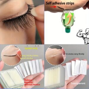 وداعاً لمتاعب الغراء: شريط الرموش اللاصق السحري لعيون ساحرة!