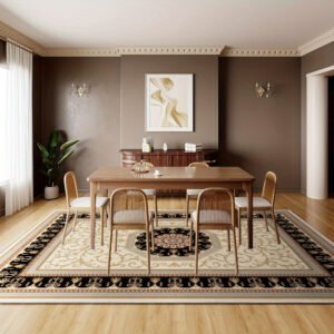 שטיח 'פריחת השמחה': אלגנטיות, נוחות ויציבות לכל חלל!