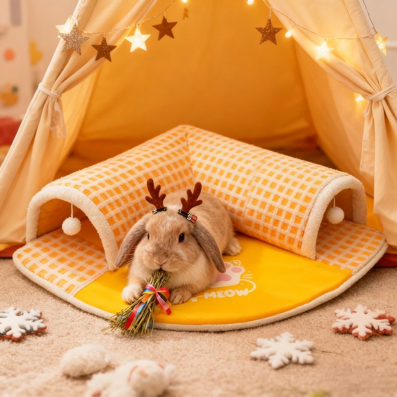 מפלט של חום ונוחות: מנהרת ה-U האידיאלית לחיית המחמד שלך! – תמונה 14