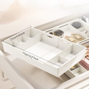 منظم الأدراج الفاخر: سر مساحتك المرتبة والراقية!