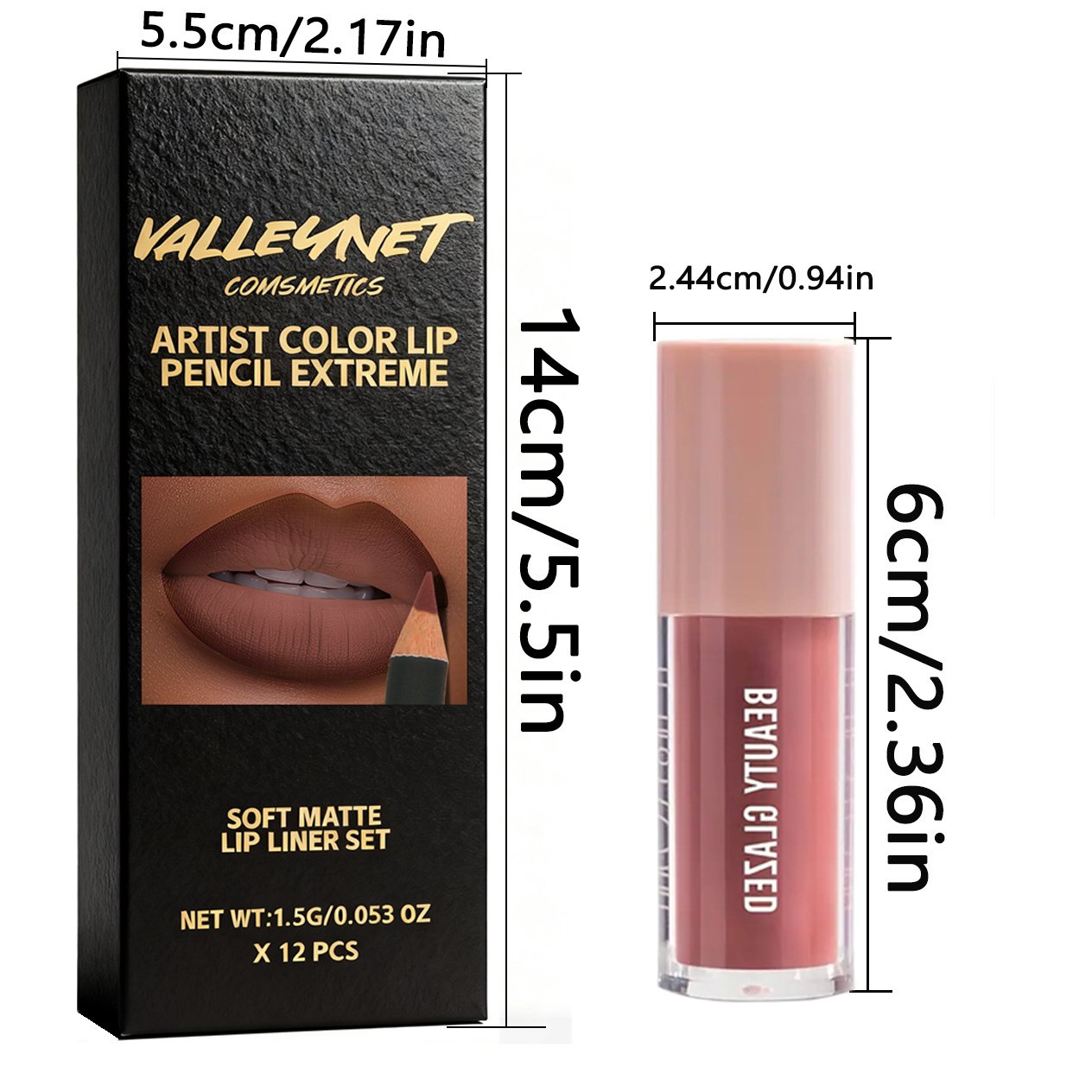 סט "זוהר המאט" המלא: 13 גוונים יוקרתיים לשפתיים שאין לעמוד בפניהן! – תמונה 4