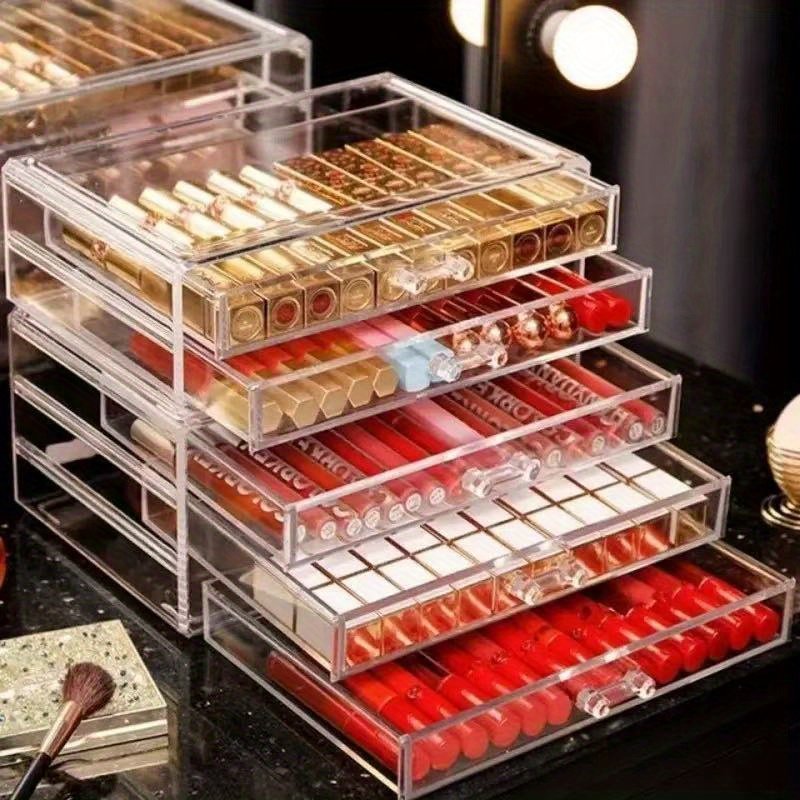 Three-Tier Transparent Beauty Organizer: The Splendor of Organization with Unrivaled Capacity!