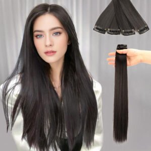 Achieve Your Dream Hair: Invisible 5-Piece Hair Extension Set